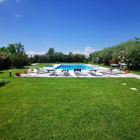 Casa Ghirlanda Con Piscina E Campo Da Tennis Lazise Esterno foto