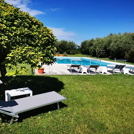 Casa Ghirlanda Con Piscina E Campo Da Tennis Lazise Esterno foto